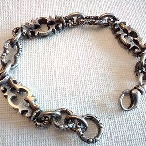 Bracelet - sterling silver Alana Leigh ornate link